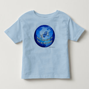 Another Godless Atheist Toddler Ringer T-Shirt: T-shirt
