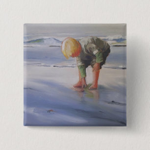 Another Great Shell 2 Inch Square Button