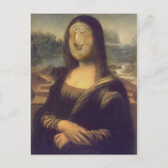 Another Mona Lisa Postcard (Front)