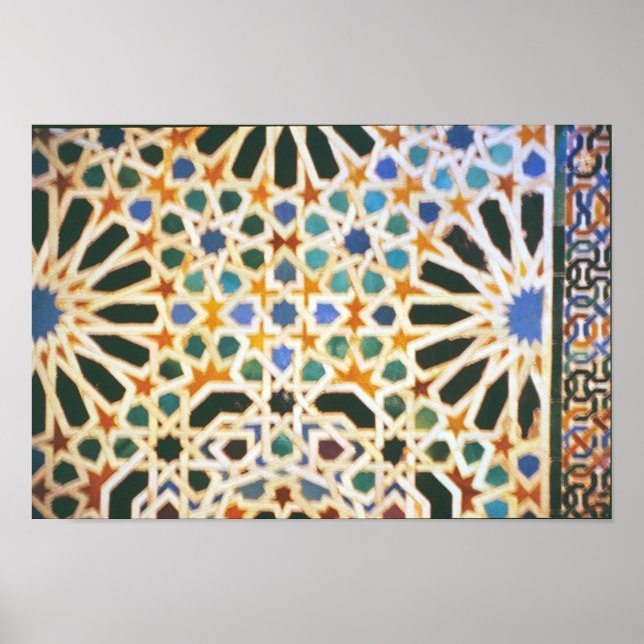 Another Moorish Tile Poster (Front)