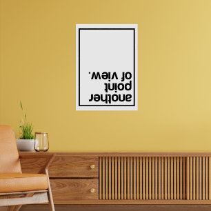 Another point of view poster