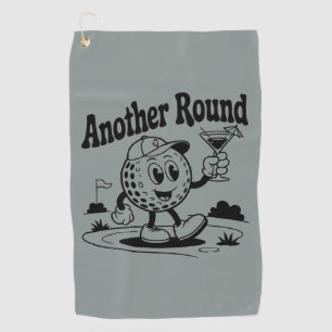Another Round Golf Lover Sports Golfing Man  Towel