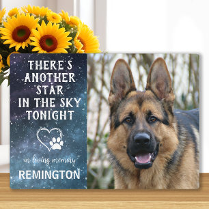 Another Star in the Sky - Custom Dog Pet Memorial Plaque