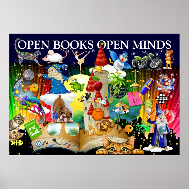 Another Teacher Reading - Literacy Poster (Front)