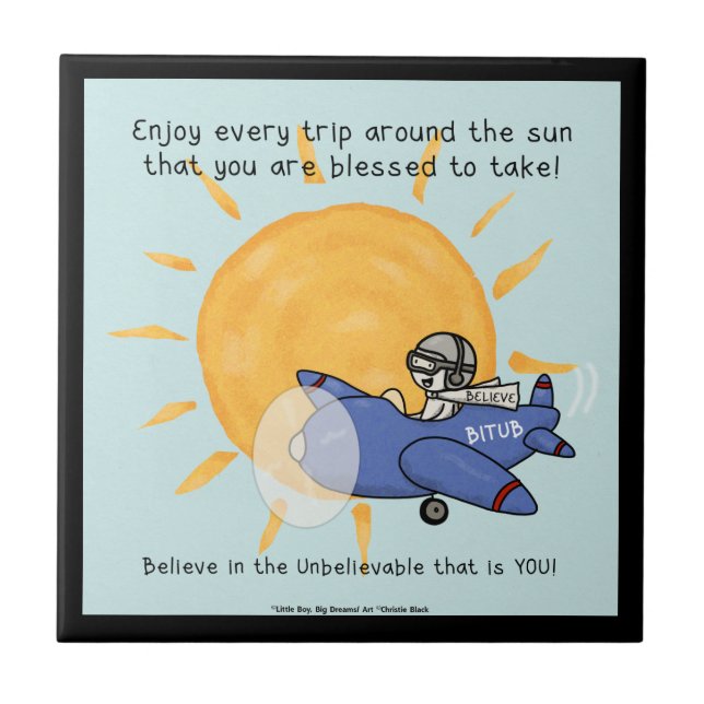 Another Trip Around the Sun Tile (Front)