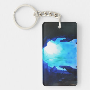 Another Wolf Statue Keychain