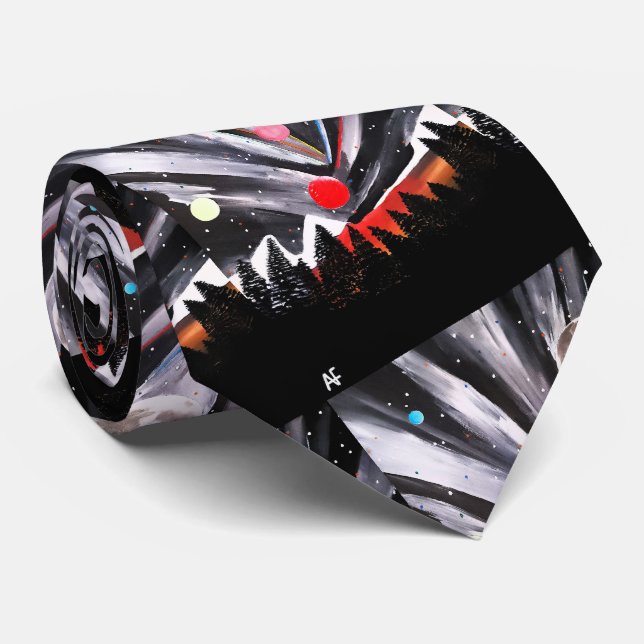 Another World Painting by Alfred Fox Tie (Rolled)