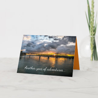 Another Year of Adventures Birthday Card