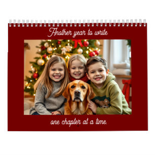 Another Year to Write One Chapter at a Time  Calendar