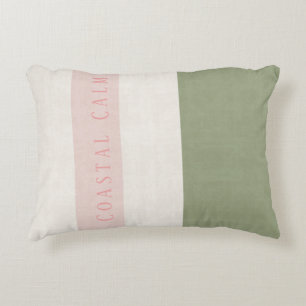 Anouke Coastal Faded Shore Stripes Accent Pillow