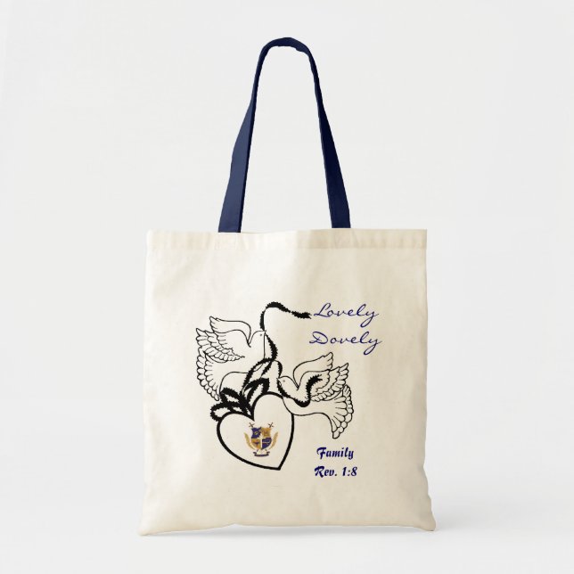 ANQ Dove Tote Bag (Front)