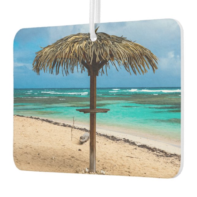 Anse des Rochers beach Air Freshener (Left)