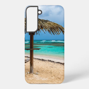 Anse des Rochers beach Samsung Galaxy Case