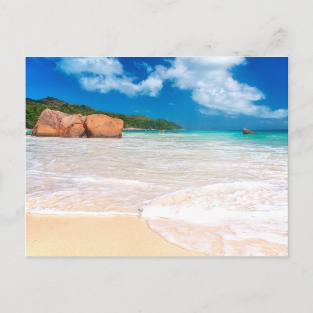 Anse Lazio Postcard (Front)