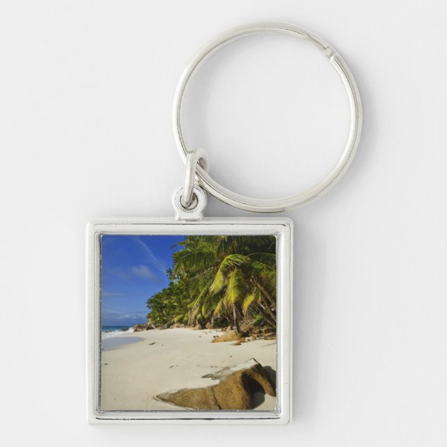 Anse Victorin Beach Keychain (Front)