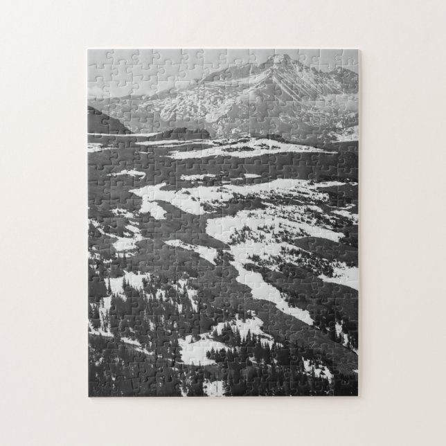 Ansel Adams - Long's Peak Rocky Mountain Jigsaw Puzzle (Vertical)