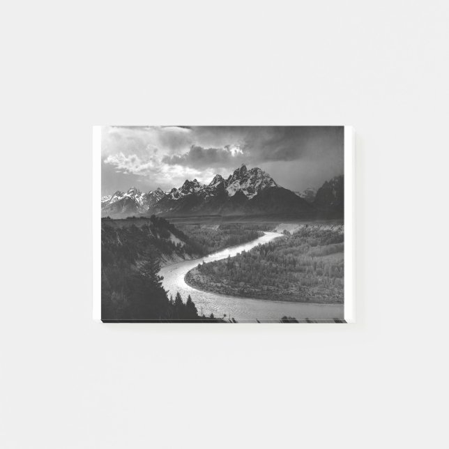 Ansel Adams The Tetons and the Snake River 1942 Post-it Notes (Front)