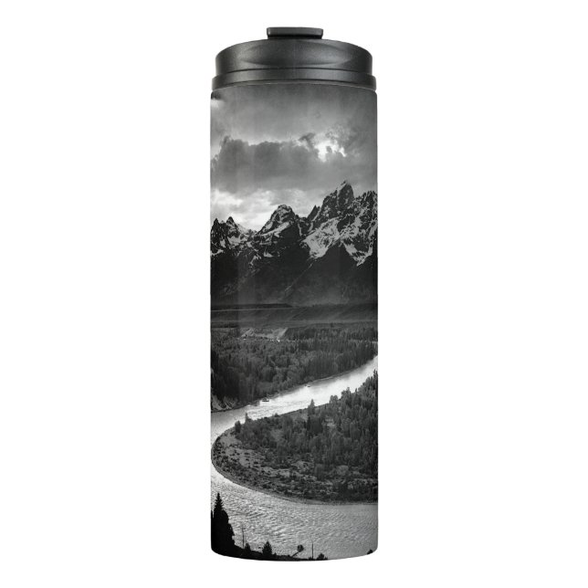 Ansel Adams The Tetons and the Snake River 1942 Thermal Tumbler (Front)