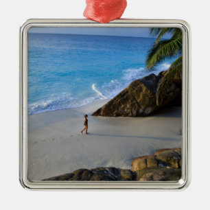 Ansi Victorin Beach, Fregate Island Metal Ornament
