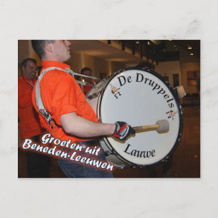 Ansichtkaart Grote trom Postcard