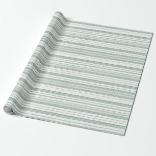 Anson Green Stripe Wrapping Paper