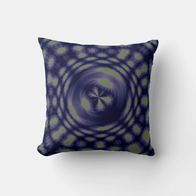 Anstract Art Fantasy Stars Throw Pillow (Front)