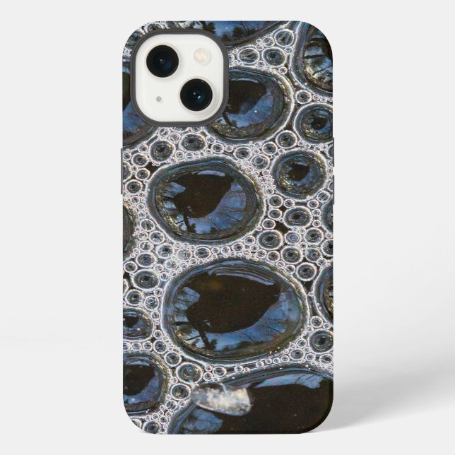 Anstract Bubble Pattern iPhone Case (Back)