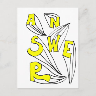 ANSWER POSTCARD