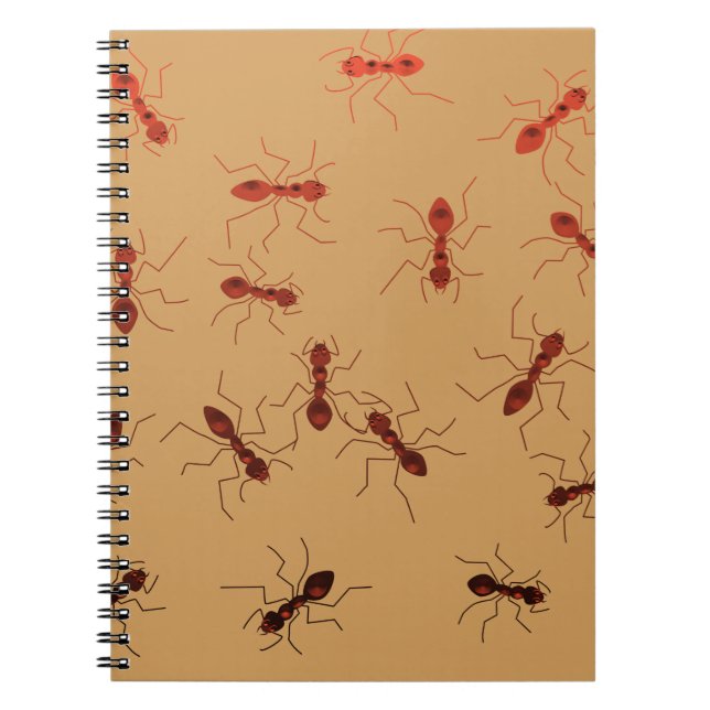Ant antics. notebook (Front)