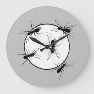 Ant Circle. Friendship Circle Large Clock