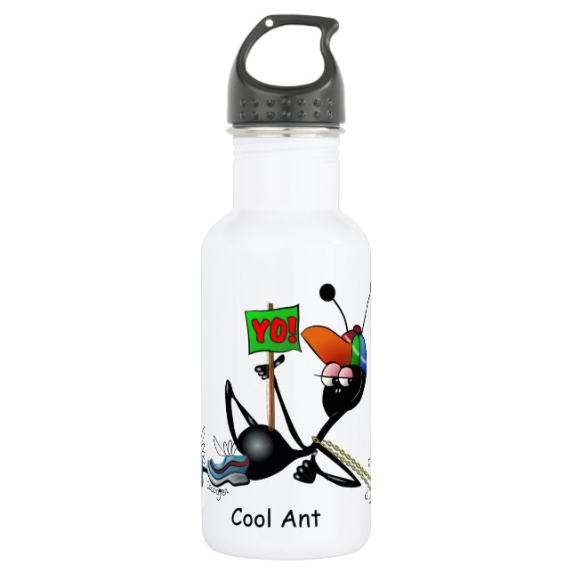 Ant Designs 532 Ml Water Bottle (Front)