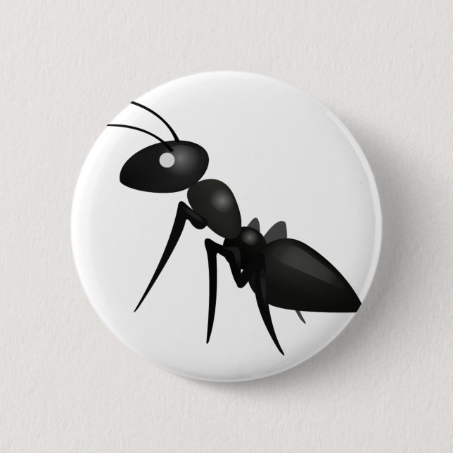 Ant - Emoji 2 Inch Round Button (Front)