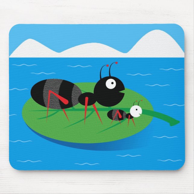 Ant Family Adventures Mouse Pad (Front)