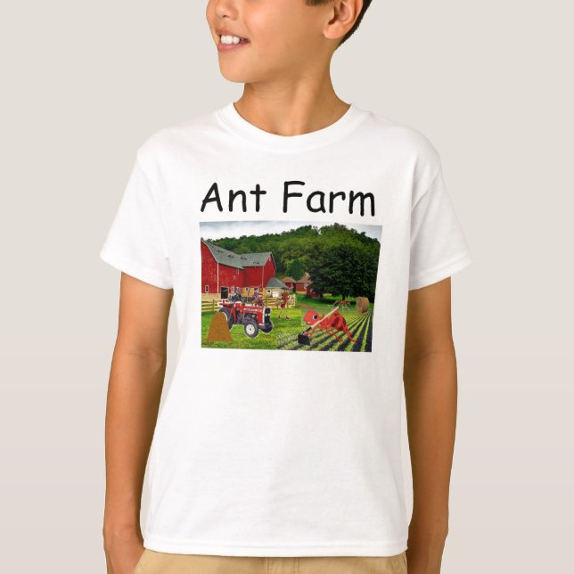 Ant Farm Keep the Aunts away T-Shirt (Front)