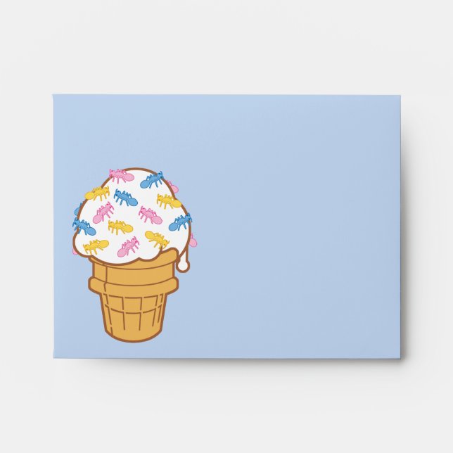 Ant Ice Cream A2 Envelopes (Front)