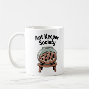 Ant Keeper Society Cute Farm Insect Lover Coffee Mug