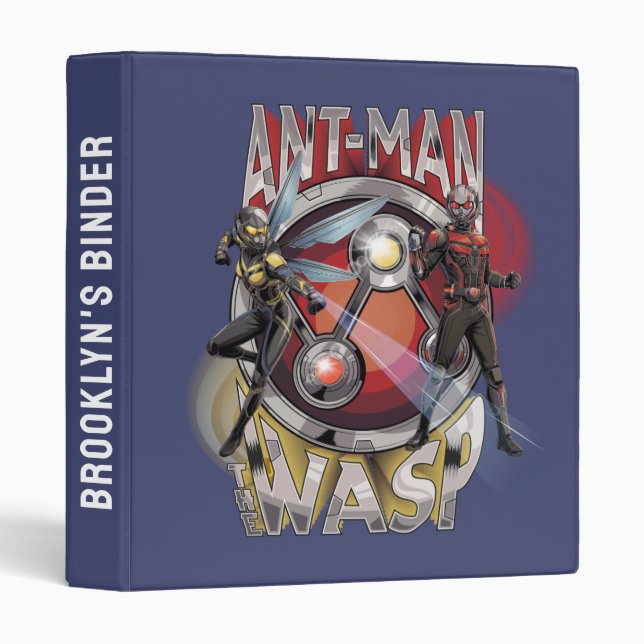 Ant-Man and the Wasp Pym Particle Graphic Binder (Front/Spine)