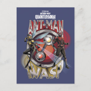 Ant-Man and the Wasp Pym Particle Graphic Postcard