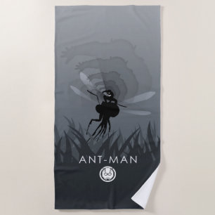 Ant-Man Heroic Silhouette Beach Towel