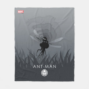 Ant-Man Heroic Silhouette Fleece Blanket