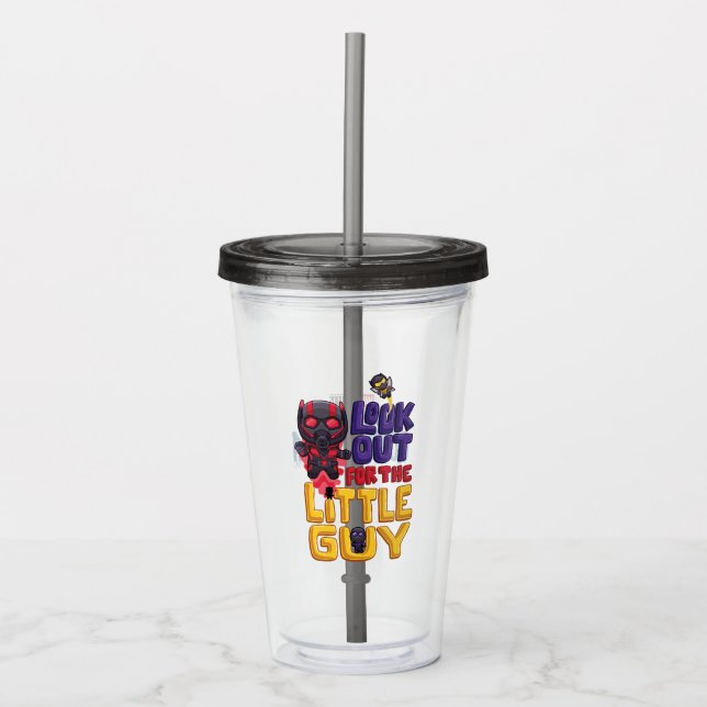 Ant-Man, Wasp, Cassie: Look Out for the Little Guy Acrylic Tumbler (Front)
