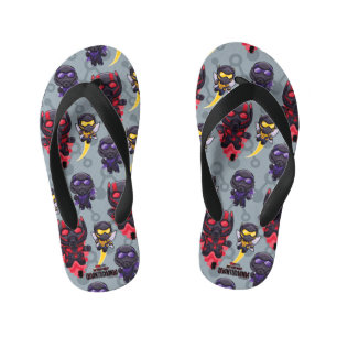 Ant-Man, Wasp, Cassie: Look Out for the Little Guy Kid's Flip Flops