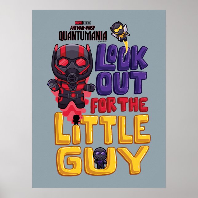 Ant-Man, Wasp, Cassie: Look Out for the Little Guy Poster (Front)