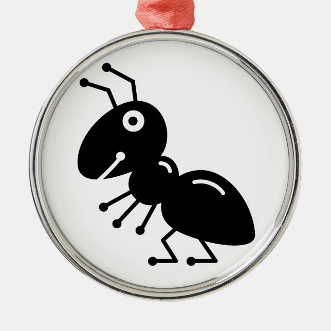 Ant Metal Ornament (Front)