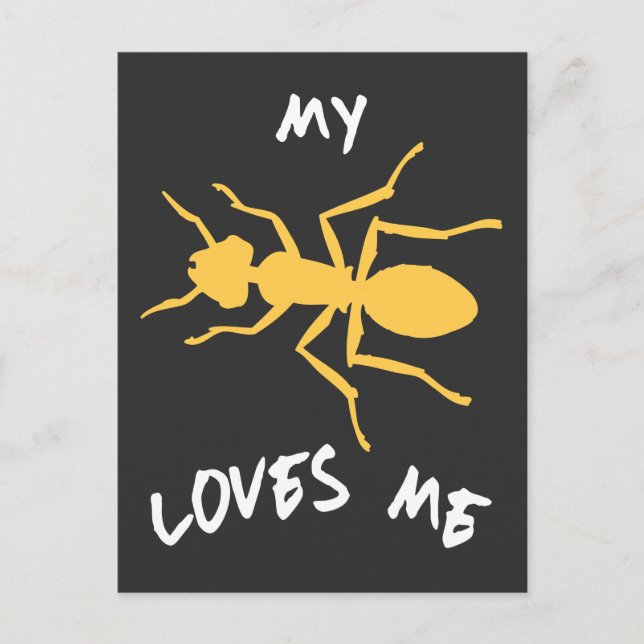 Ant My Aunt Loves me Family Gifts Nephew Niece Postcard (Front)