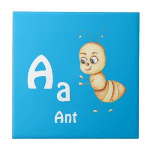 Ant personalize ABC: Letter A - Add Your Name Tile