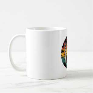 Ant Retro Sunset Vintage Colourful Ant Insects Lov Coffee Mug