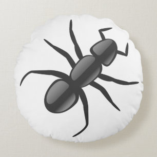 Ant Round Pillow