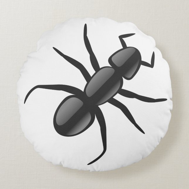 Ant Round Pillow (Front)