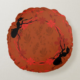 ant round pillow